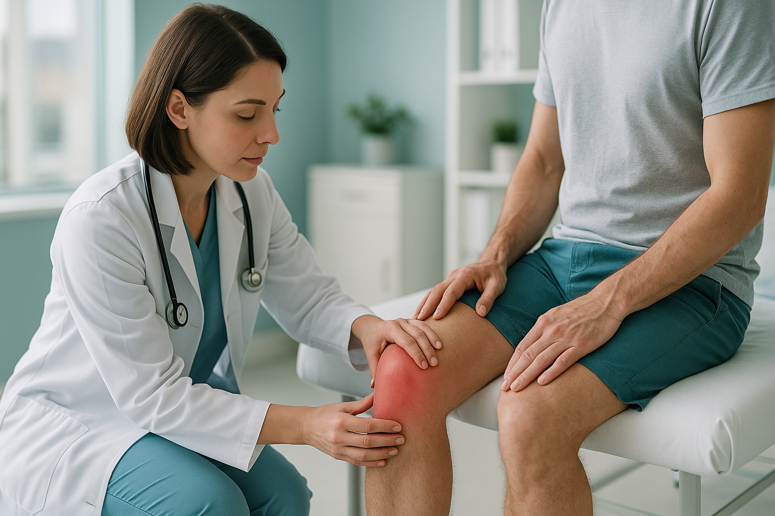 What Is a Baker's Cyst, and What Is Causing It? — ScanAlign clinic illustration