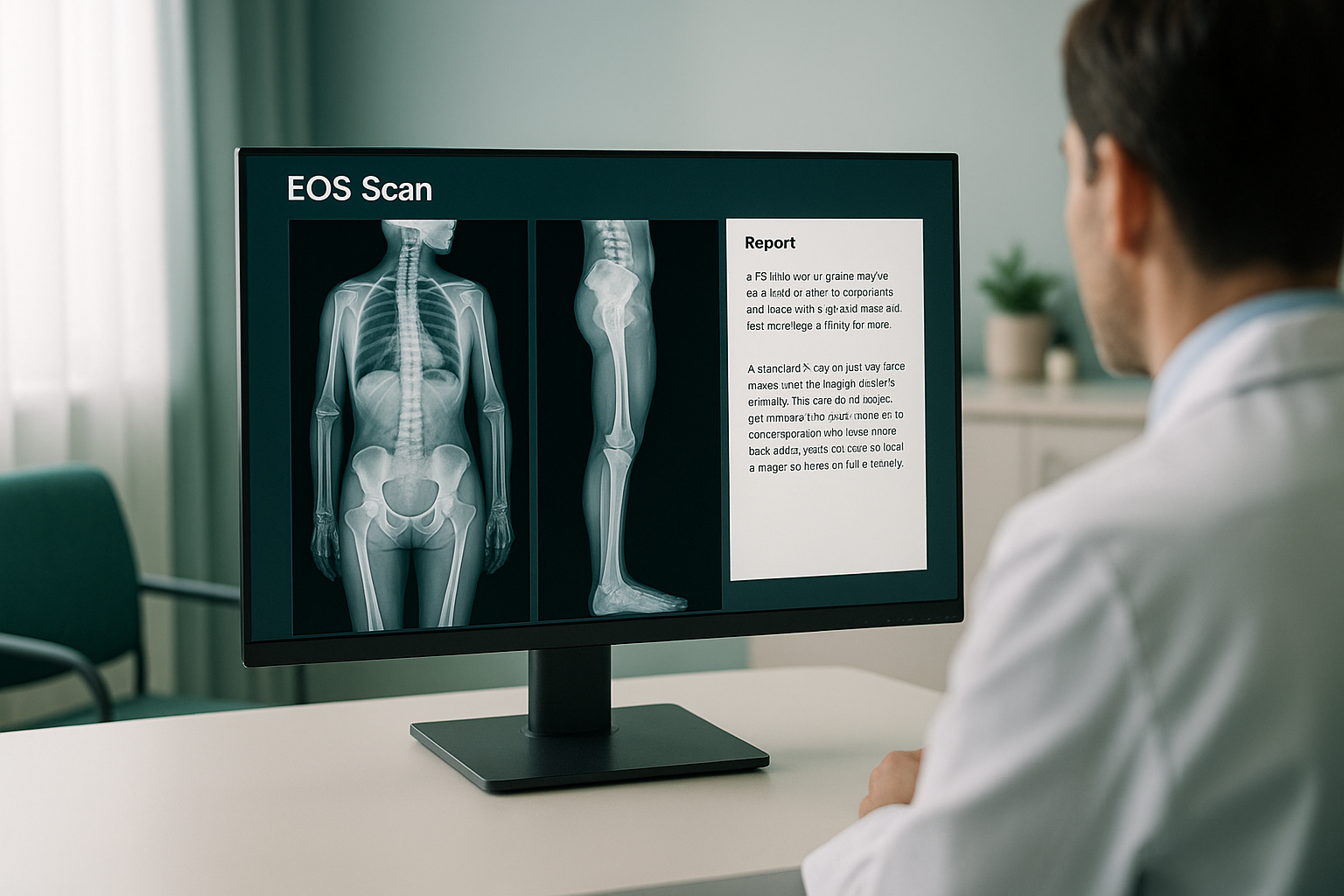 Understanding Your EOS Scan Results & Report — ScanAlign clinic illustration