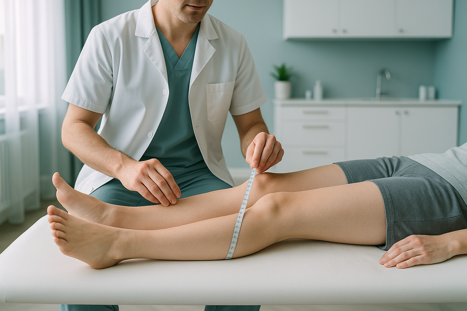 How Is a Leg Length Difference Actually Measured? — ScanAlign clinic illustration