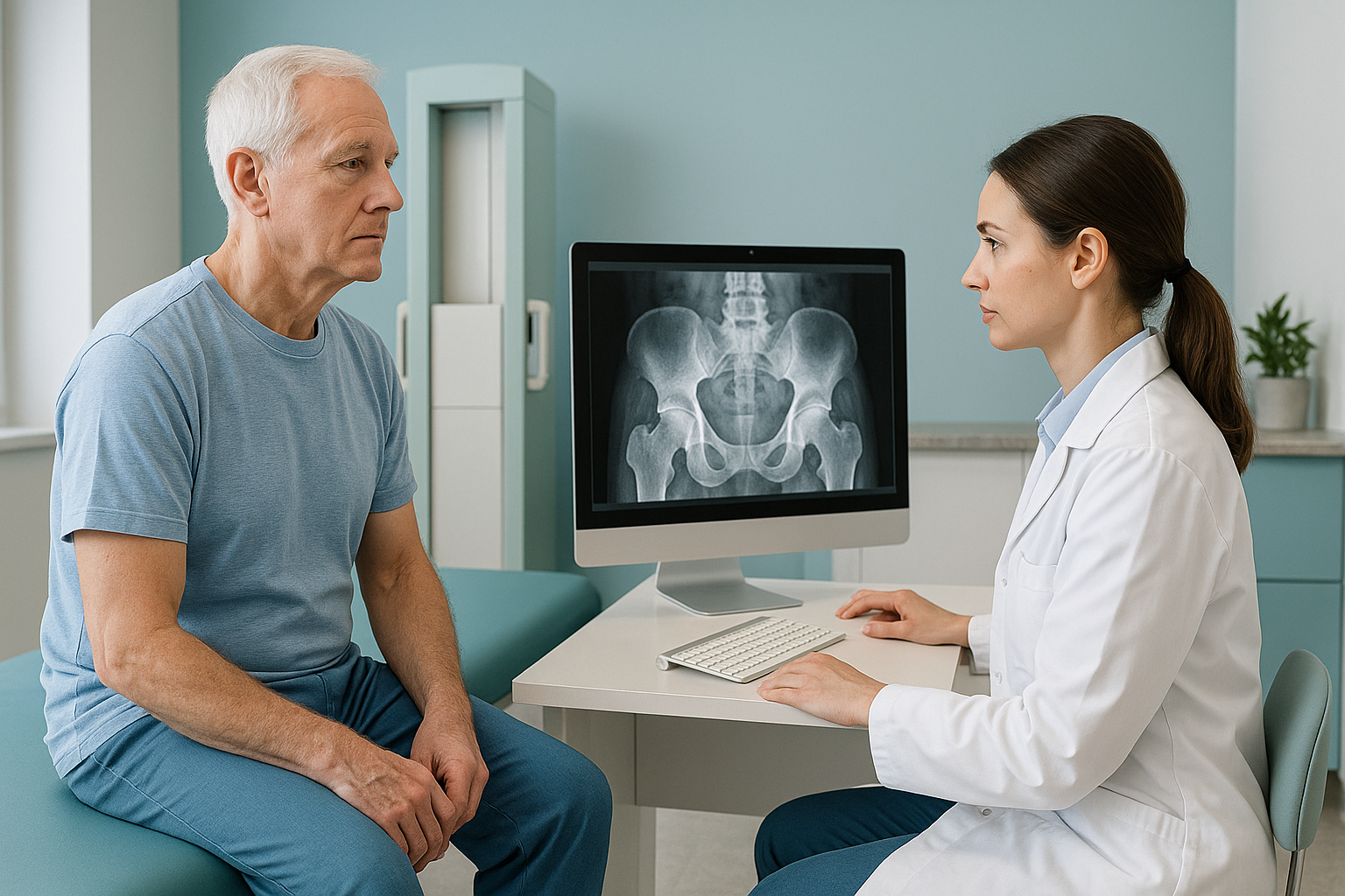 What Does It Mean If a Report Says Your Bone Looks Dense? — ScanAlign clinic illustration