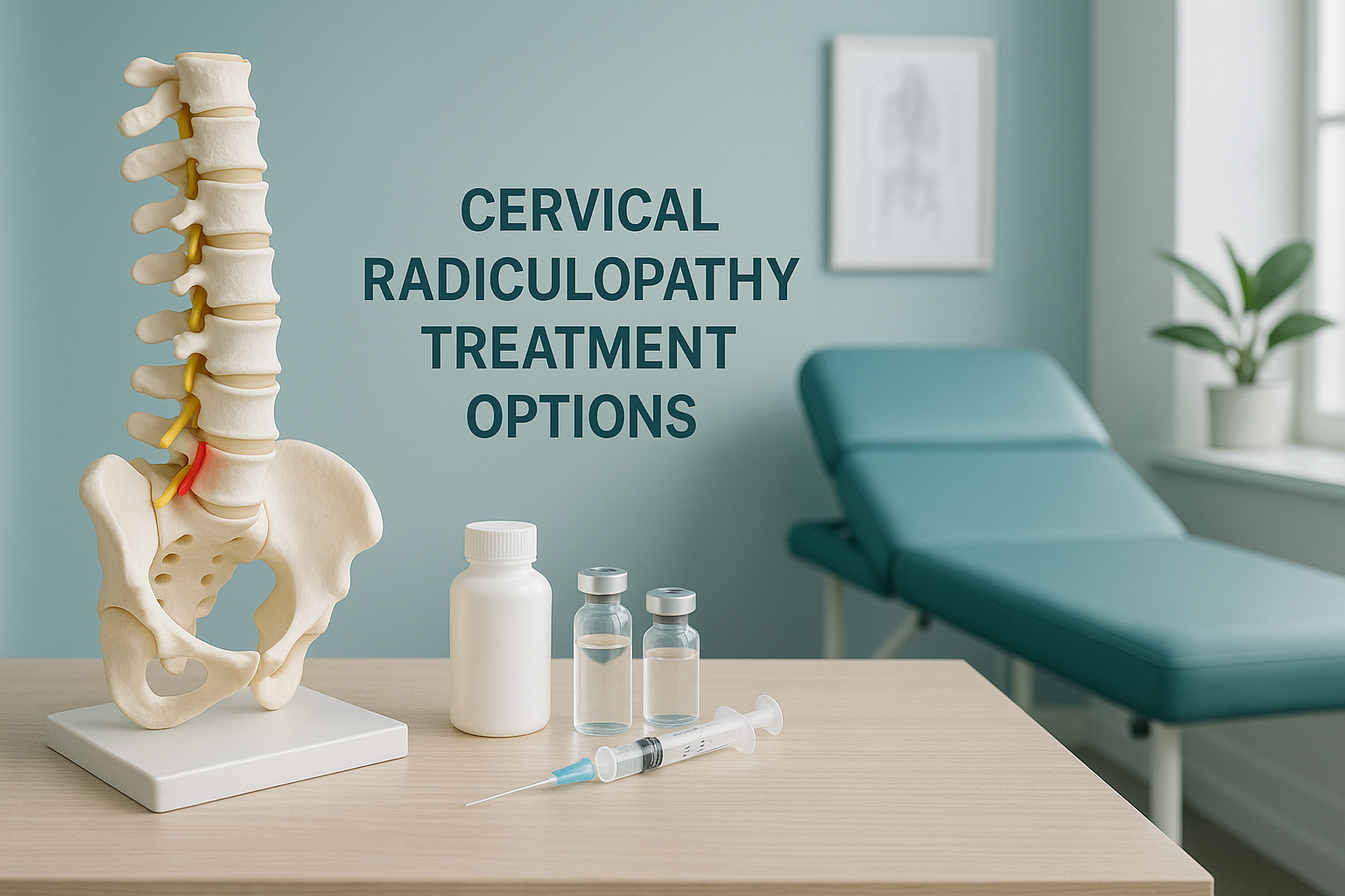 Cervical Radiculopathy Treatment Options — ScanAlign clinic illustration