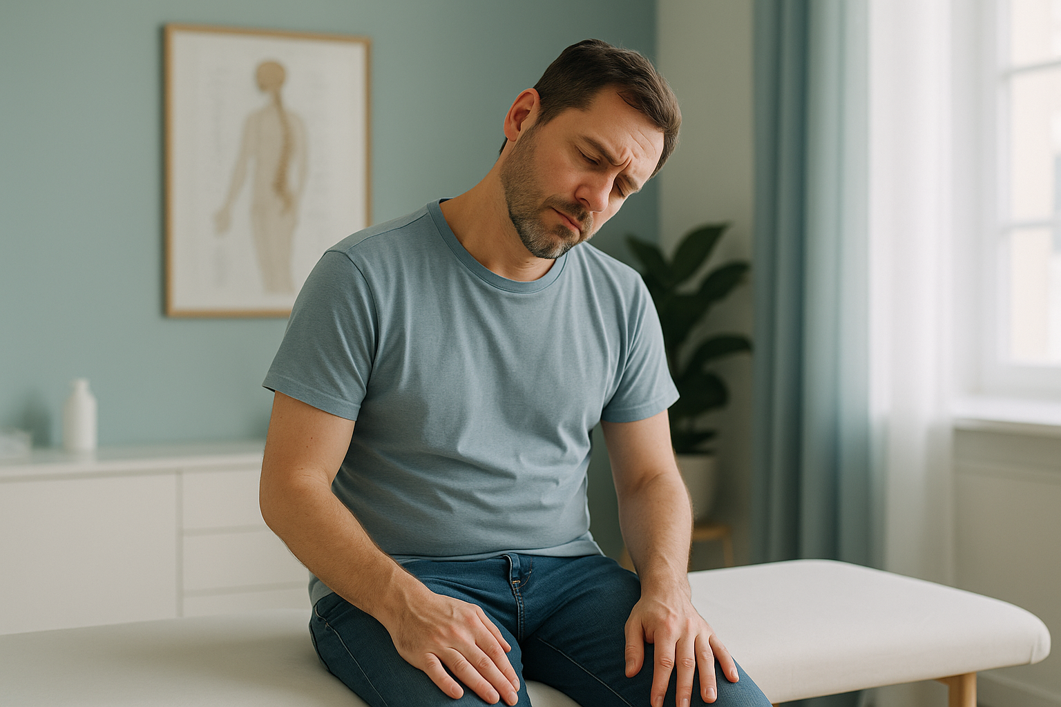 What Is Torticollis, and Why Is My Neck Stuck to One Side? — ScanAlign clinic illustration