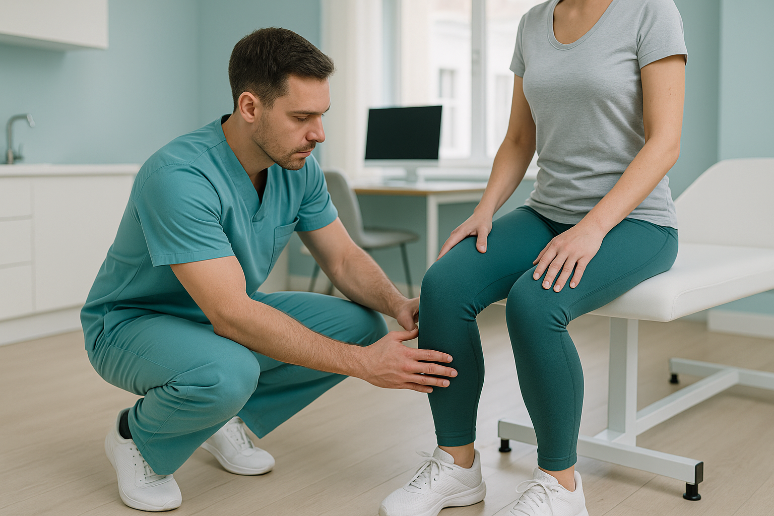Why Do My Knees Cave In When I Squat? — ScanAlign clinic illustration