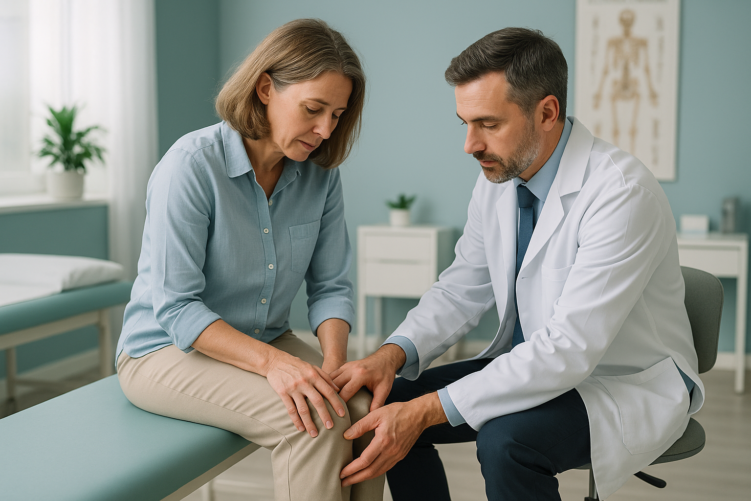Medial or Lateral Knee Arthritis: Why Does It Matter Which Side Wears Out? — ScanAlign clinic illustration