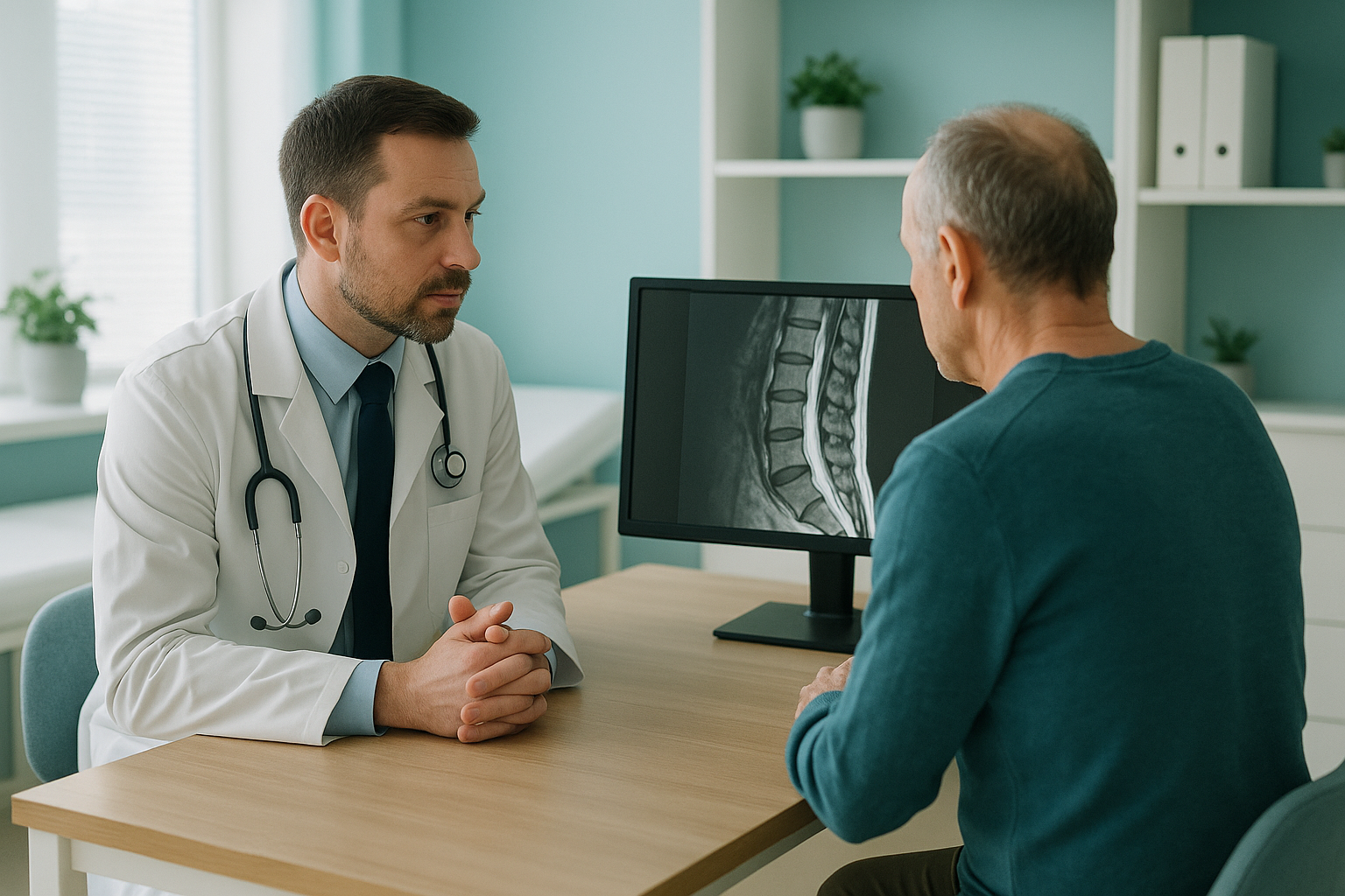 When Should a Pain Consultant Look Beyond a Normal Scan? — ScanAlign clinic illustration