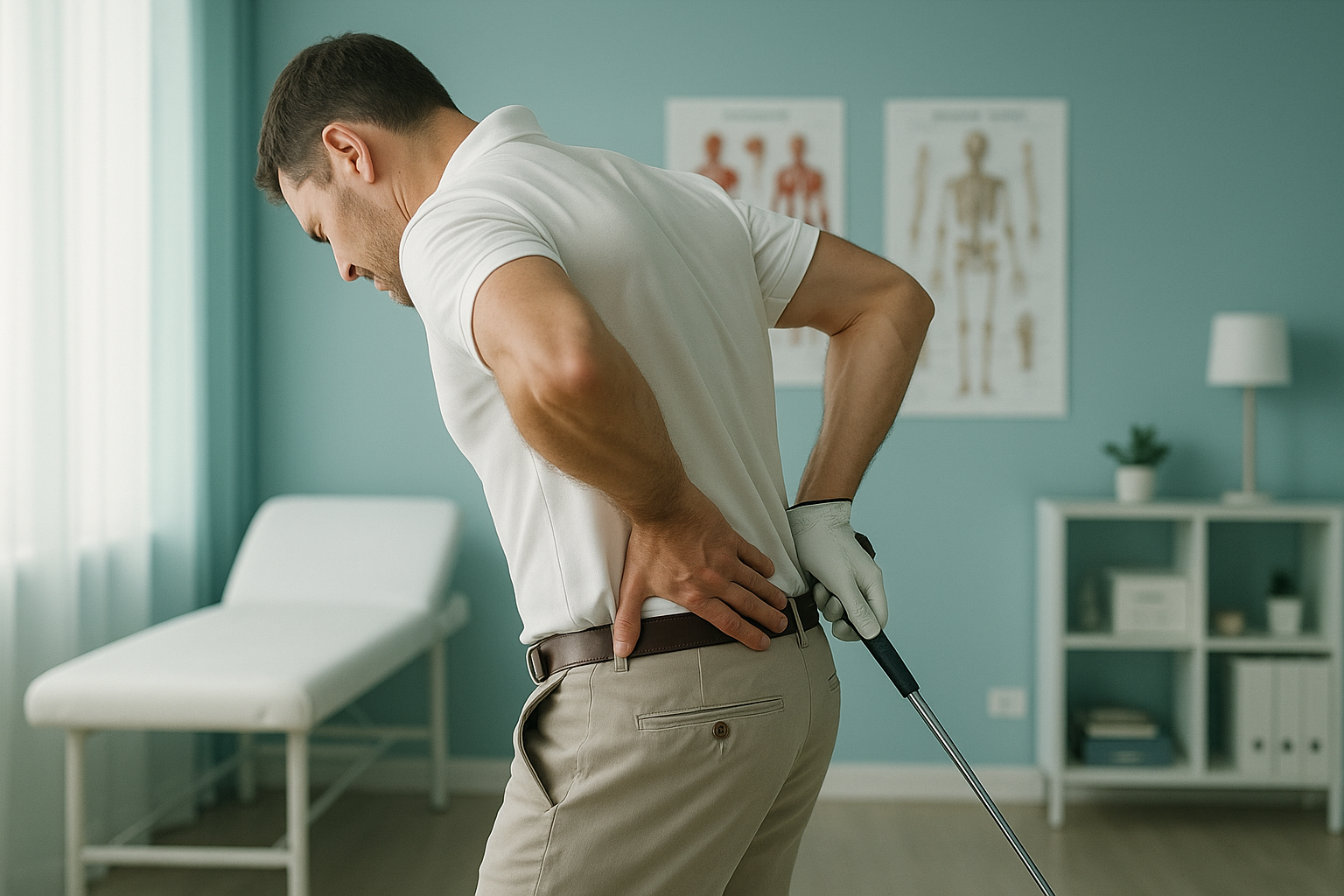 Why Do Golfers Get Lower Back Pain? — ScanAlign private EOS imaging clinic, Harley Street