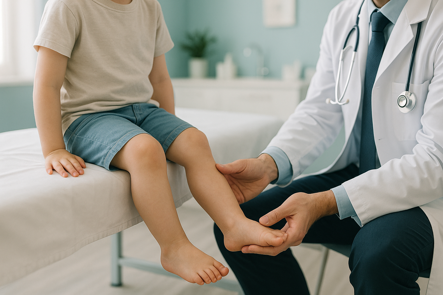 Do Flat Feet in Children Need Treating? — ScanAlign clinic illustration
