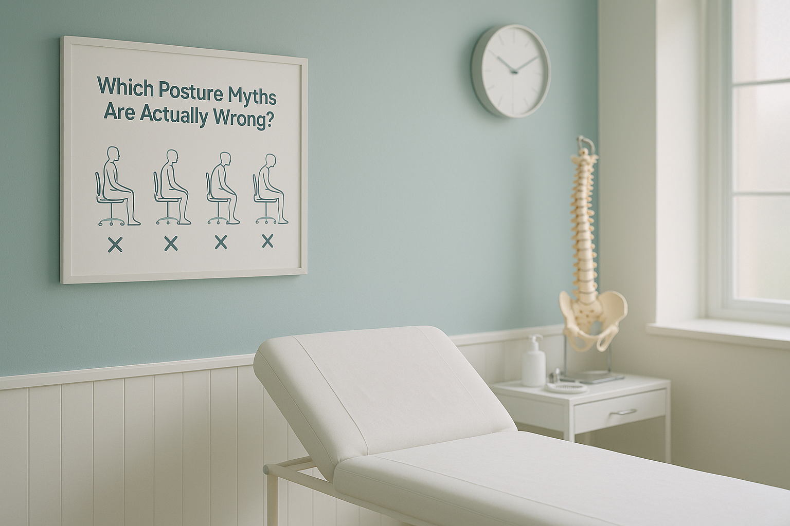 Which Posture Myths Are Actually Wrong? — ScanAlign private EOS imaging clinic, Harley Street