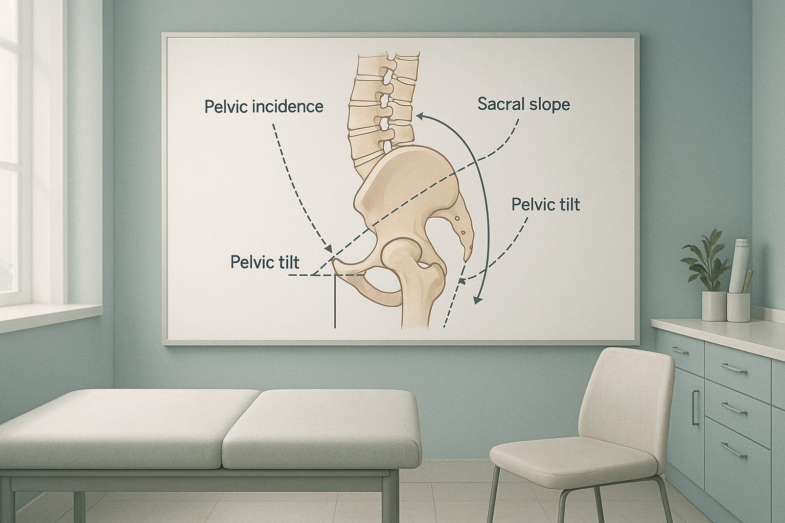 What Are Pelvic Incidence, Sacral Slope and Pelvic Tilt? — ScanAlign private EOS imaging clinic, Harley Street