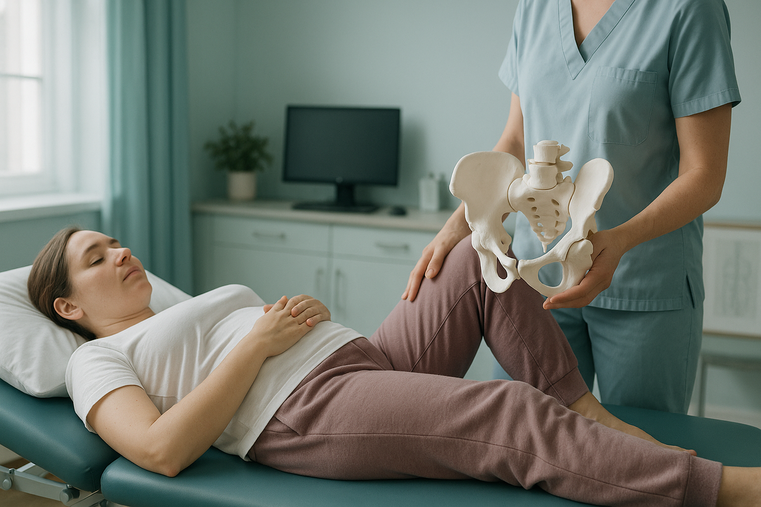 How Does Your Pelvis Recover After Giving Birth? — ScanAlign clinic illustration