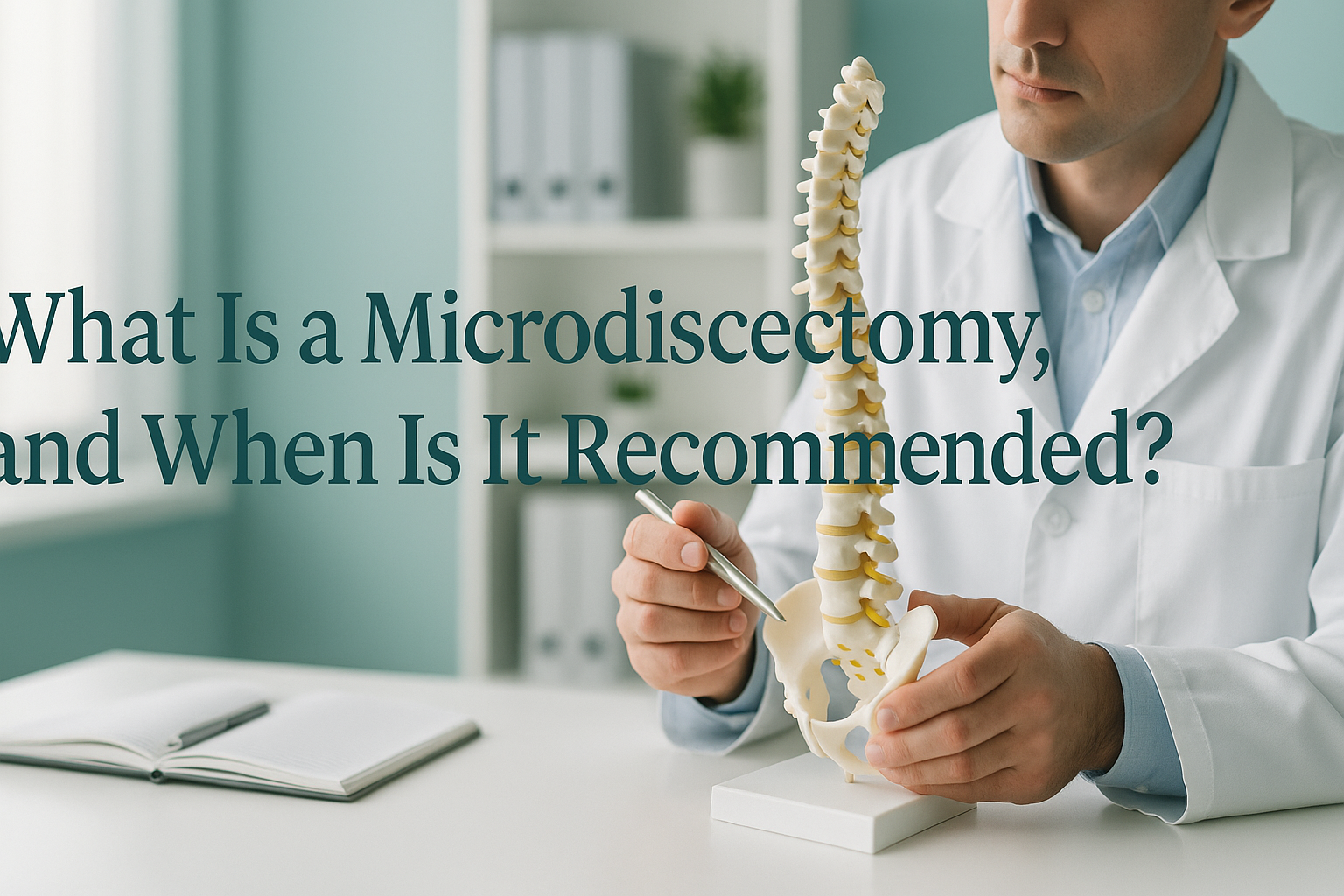What Is a Microdiscectomy, and When Is It Recommended? — ScanAlign private EOS imaging clinic, Harley Street
