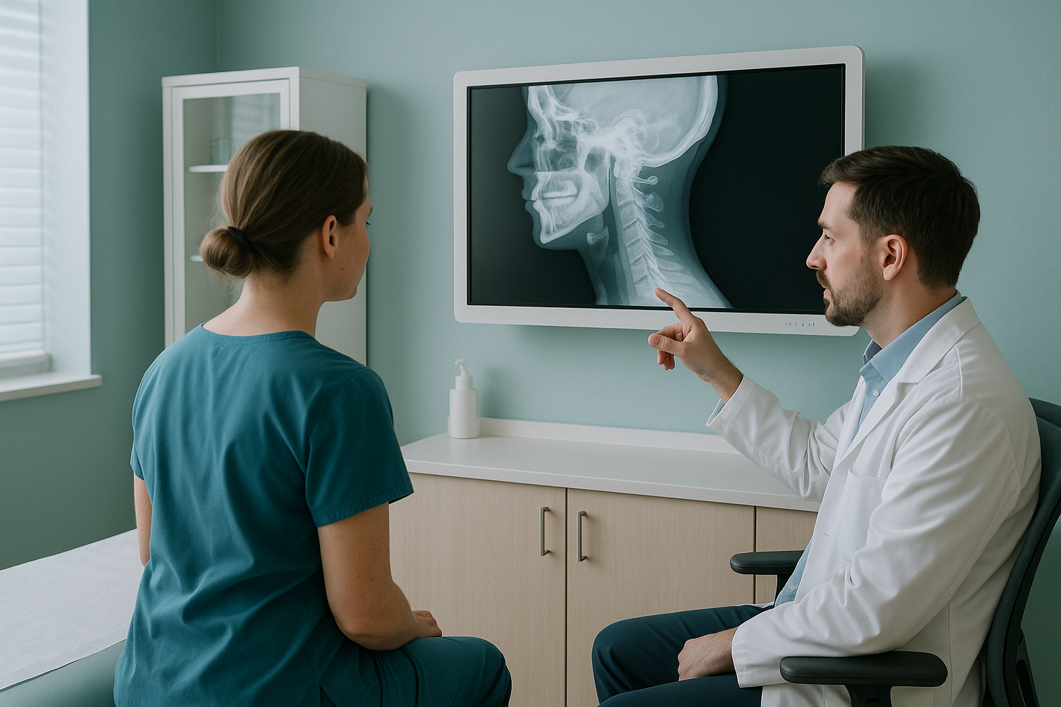 Cervical Lordosis: Loss of the Neck Curve Explained — ScanAlign clinic illustration