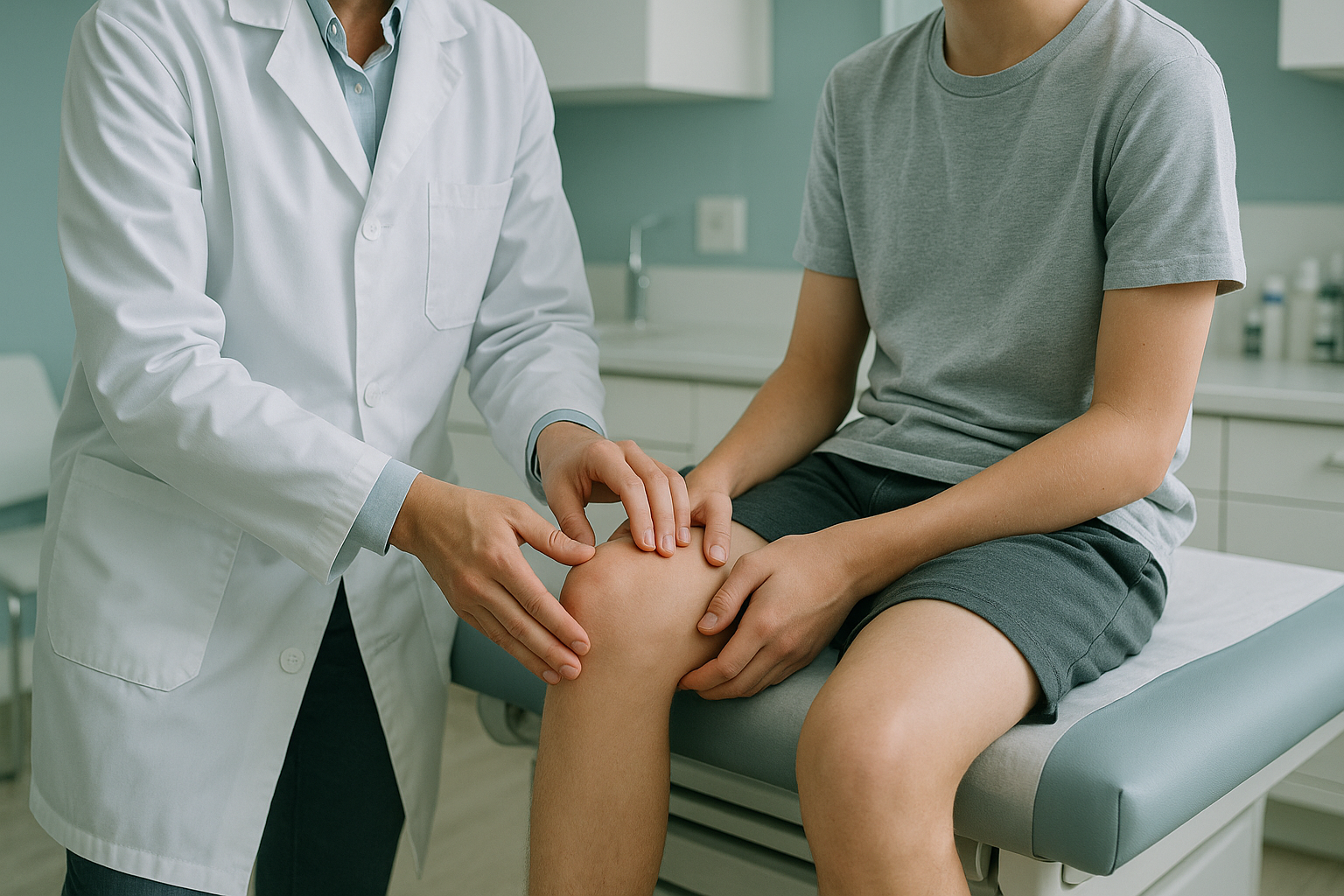 What Is Osgood-Schlatter Disease, and When Will It Settle? — ScanAlign clinic illustration