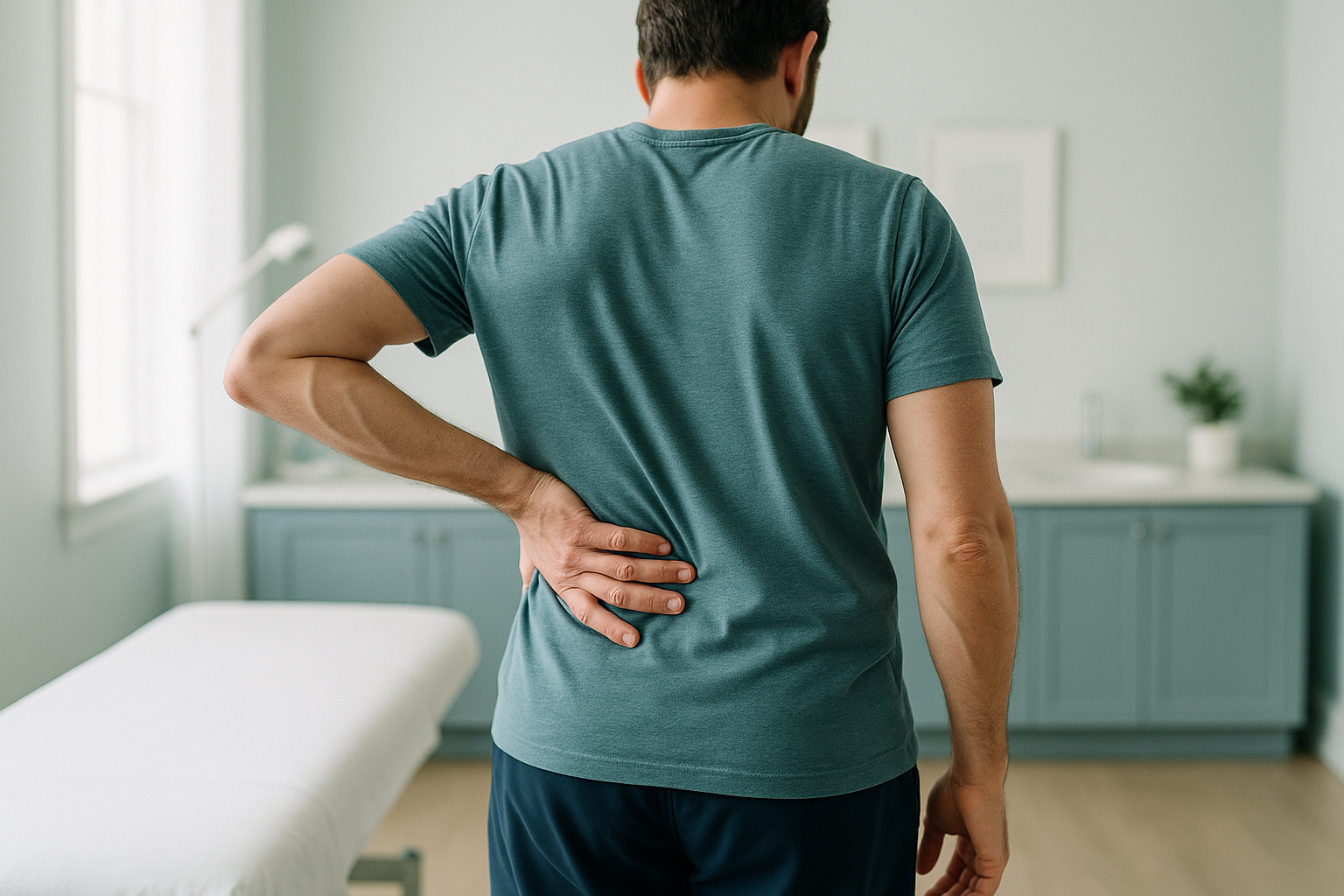 Why Does My Back Hurt on One Side Only? — ScanAlign clinic illustration