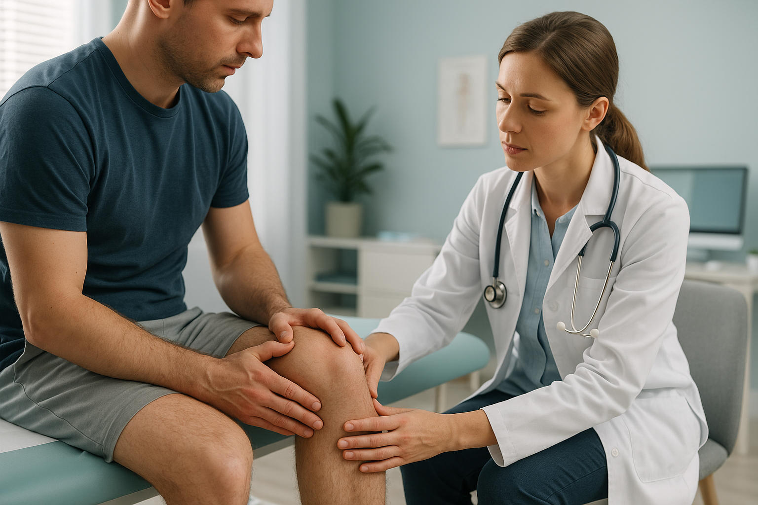 What Are the Most Common Padel Injuries? — ScanAlign clinic illustration
