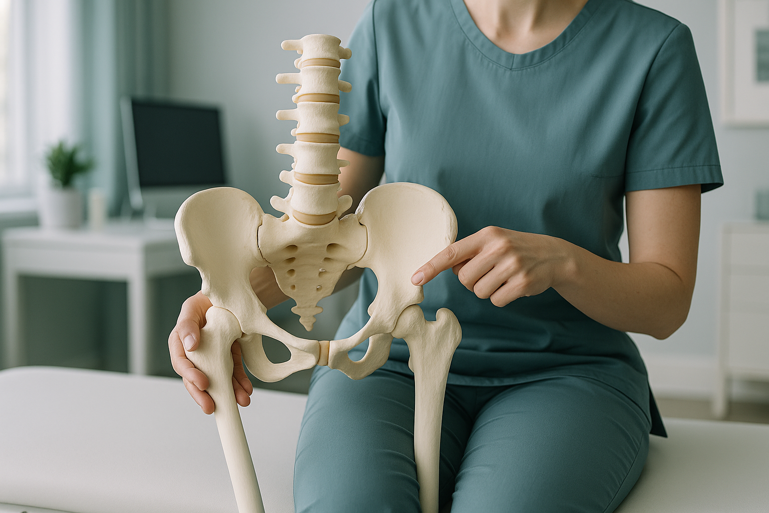 Posterior Pelvic Tilt: Causes & How to Address It — ScanAlign clinic illustration