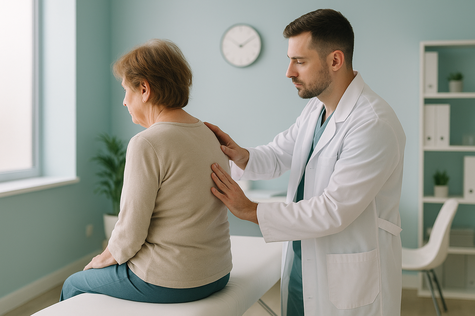 Postural or Structural Kyphosis: How Do You Tell Which You Have? — ScanAlign clinic illustration