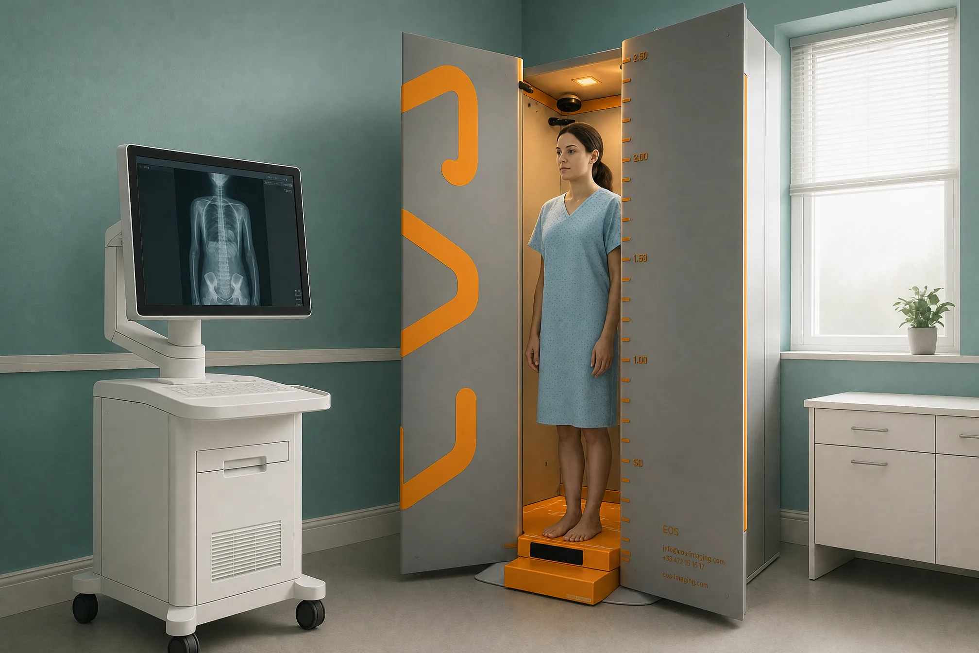 EOS Low Dose Standing X ray 1